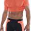 HardCore Orange XXX Mesh Crop Tee