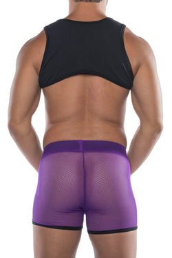 HardCore Purple/Black XXX Mesh Harness thumbnail 2