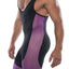 HardCore Purple/Black XXX Mesh Singlet