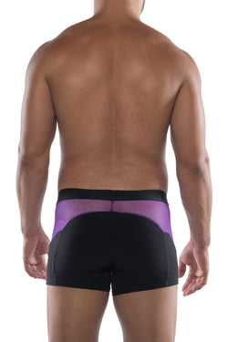 HardCore Purple/Black XXX Mesh Trunk thumbnail 3