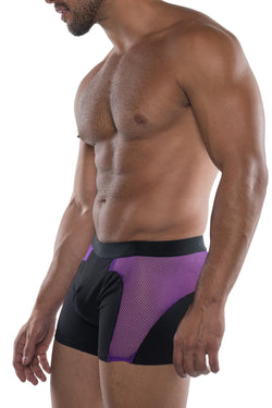 HardCore Purple/Black XXX Mesh Trunk thumbnail 2