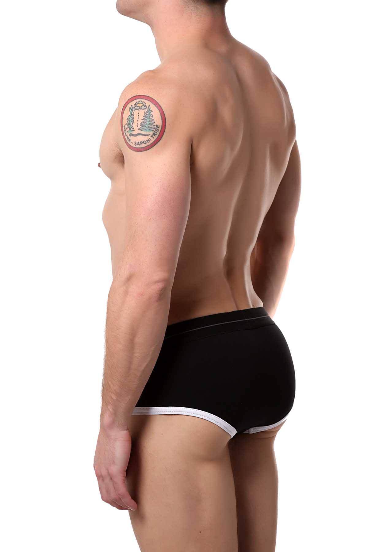 HardCore by GoSoftwear Black Edge Full-Cut Brief