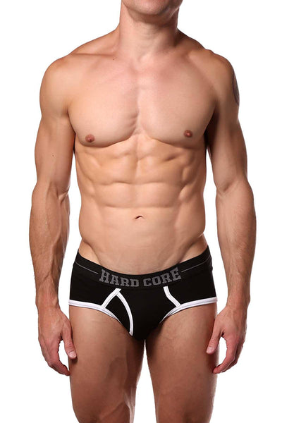 HardCore by GoSoftwear Black Edge Man-Brief