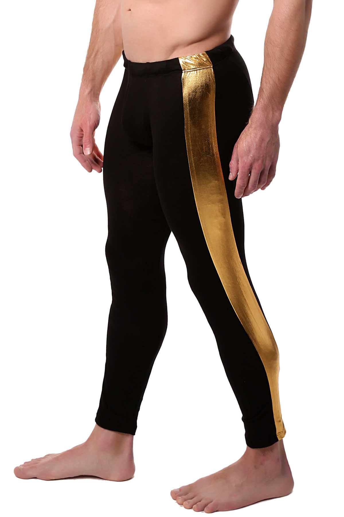 HardCore by GoSoftwear Black/Gold Meggings