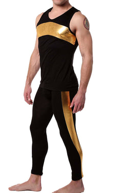 HardCore by GoSoftwear Black/Gold Tank thumbnail 2
