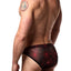 HardCore by GoSoftwear Black/Red Metallic Cobweb Bikini