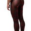 HardCore by GoSoftwear Black/Red Metallic Cobweb Legging