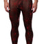 HardCore by GoSoftwear Black/Red Metallic Cobweb Legging