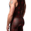 HardCore by GoSoftwear Black/Red Metallic Cobweb Singlet