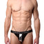 HardCore by GoSoftwear Black/Silver Jockstrap