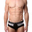 HardCore by GoSoftwear Black/Silver Platinum Hip Brief