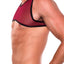 HardCore by GoSoftwear Burgundy Grid Harness