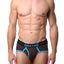 HardCore by GoSoftwear Charcoal/Turquoise Rush Brief