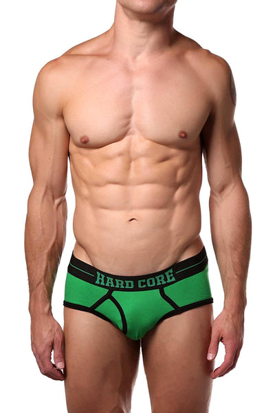 HardCore by GoSoftwear Green Edge Brief
