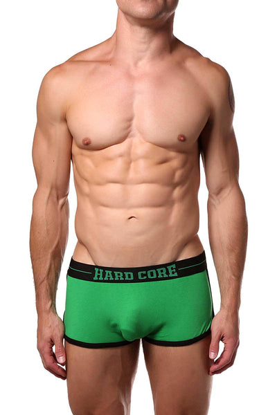 HardCore by GoSoftwear Green Edge Sq-Cut Brief