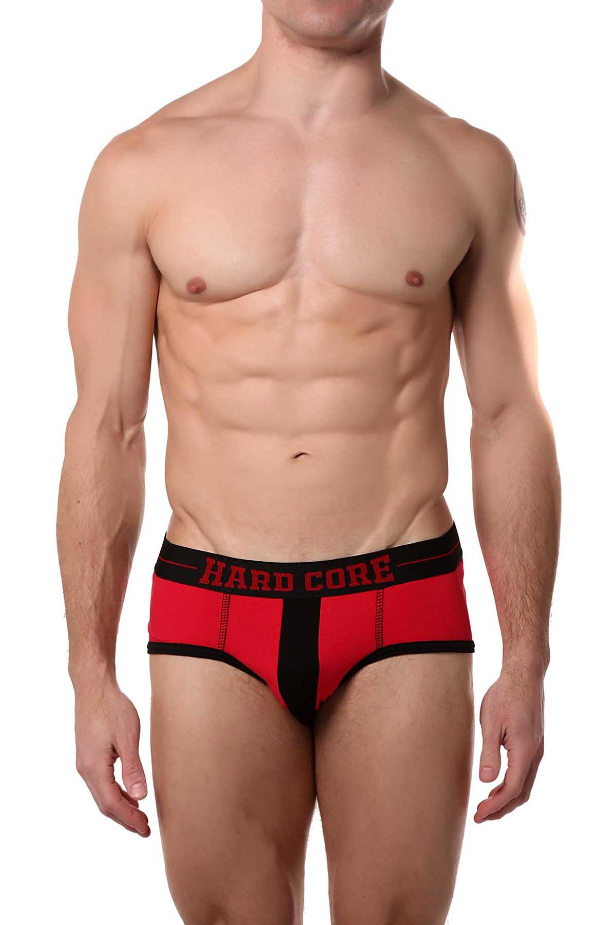 HardCore by GoSoftwear Red Edge Full-Cut Brief