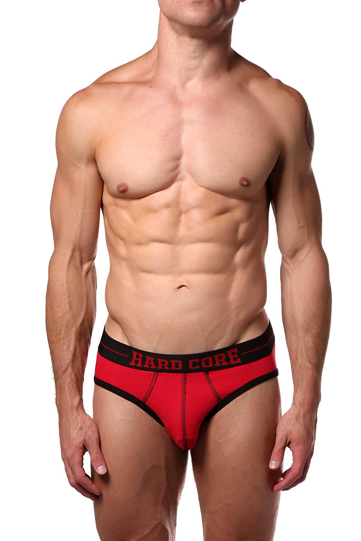 HardCore by GoSoftwear Red Edge Jock-Brief