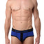 HardCore by GoSoftwear Royal-Blue Edge Full-Cut Brief