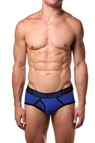 HardCore by GoSoftwear Royal-Blue Edge Man-Brief