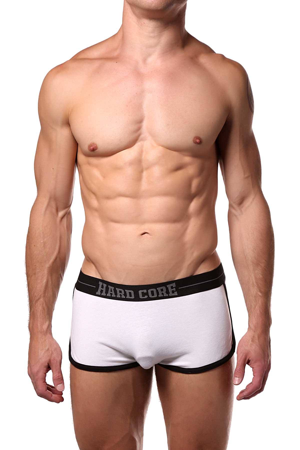 HardCore by GoSoftwear White Edge Sq-Cut Brief