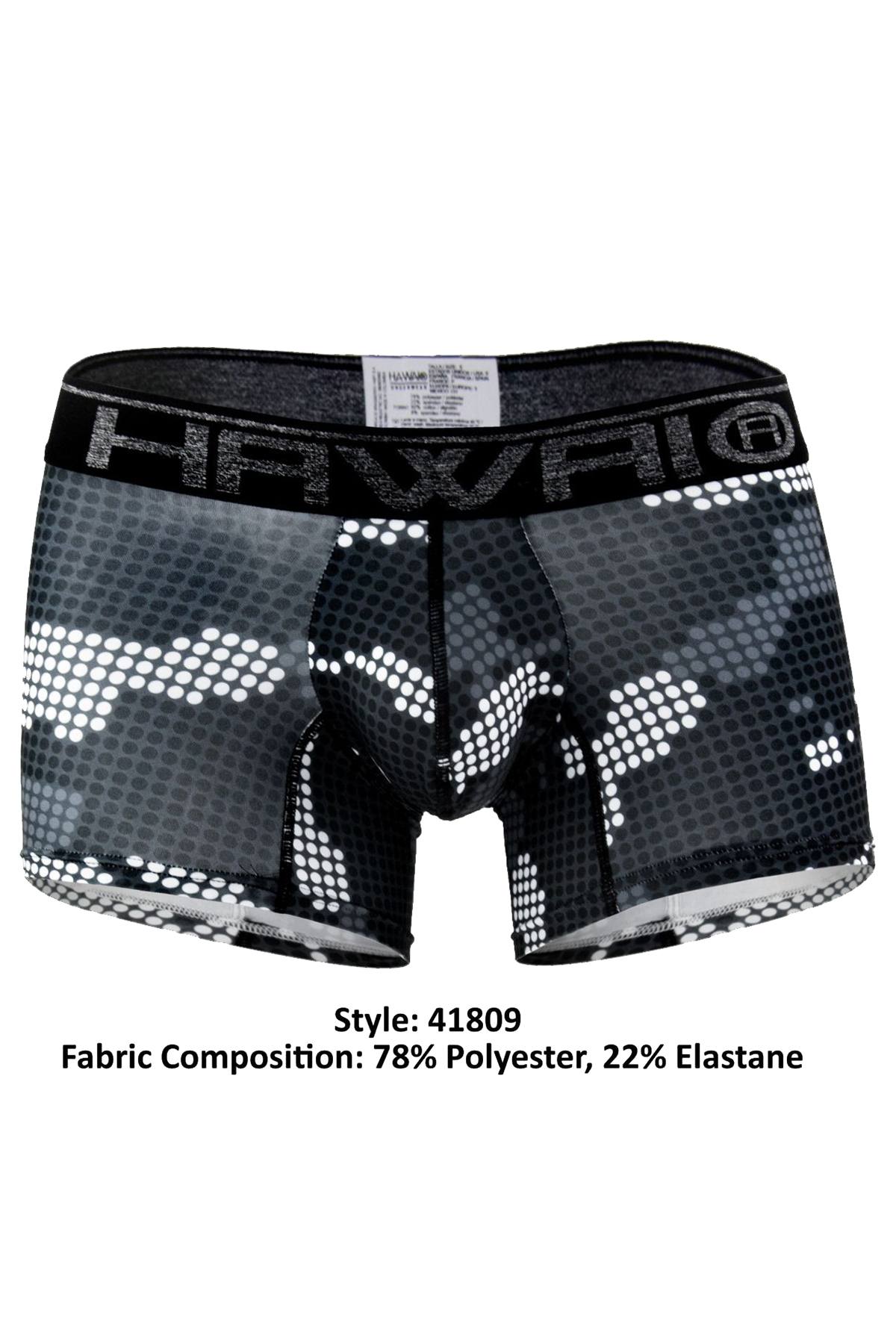 Hawai Black Digital Camo Print Trunk