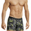 Hawai Black/Green Geo Camouflage Boxer Brief
