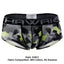 Hawai Black/Green Geo Camouflage Brief