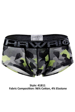 Hawai Black/Green Geo Camouflage Brief thumbnail 4