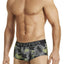Hawai Black/Green Geo Camouflage Brief