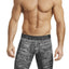 Hawai Black Knit-Print Boxer Brief