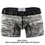 Hawai Black Knit-Print Trunk