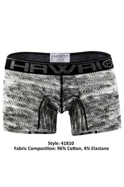 Hawai Black Knit-Print Trunk thumbnail 3