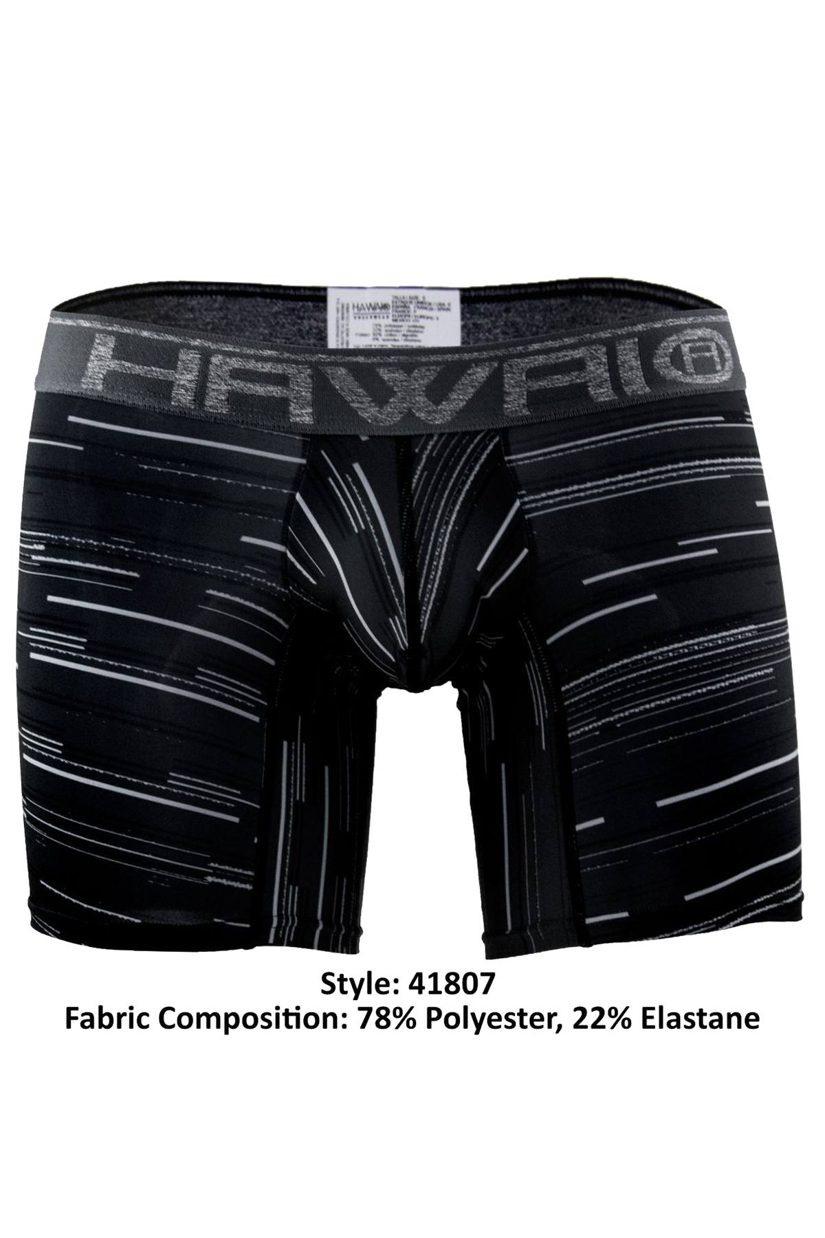 Hawai Black Psyche-Digital Printed Boxer Brief