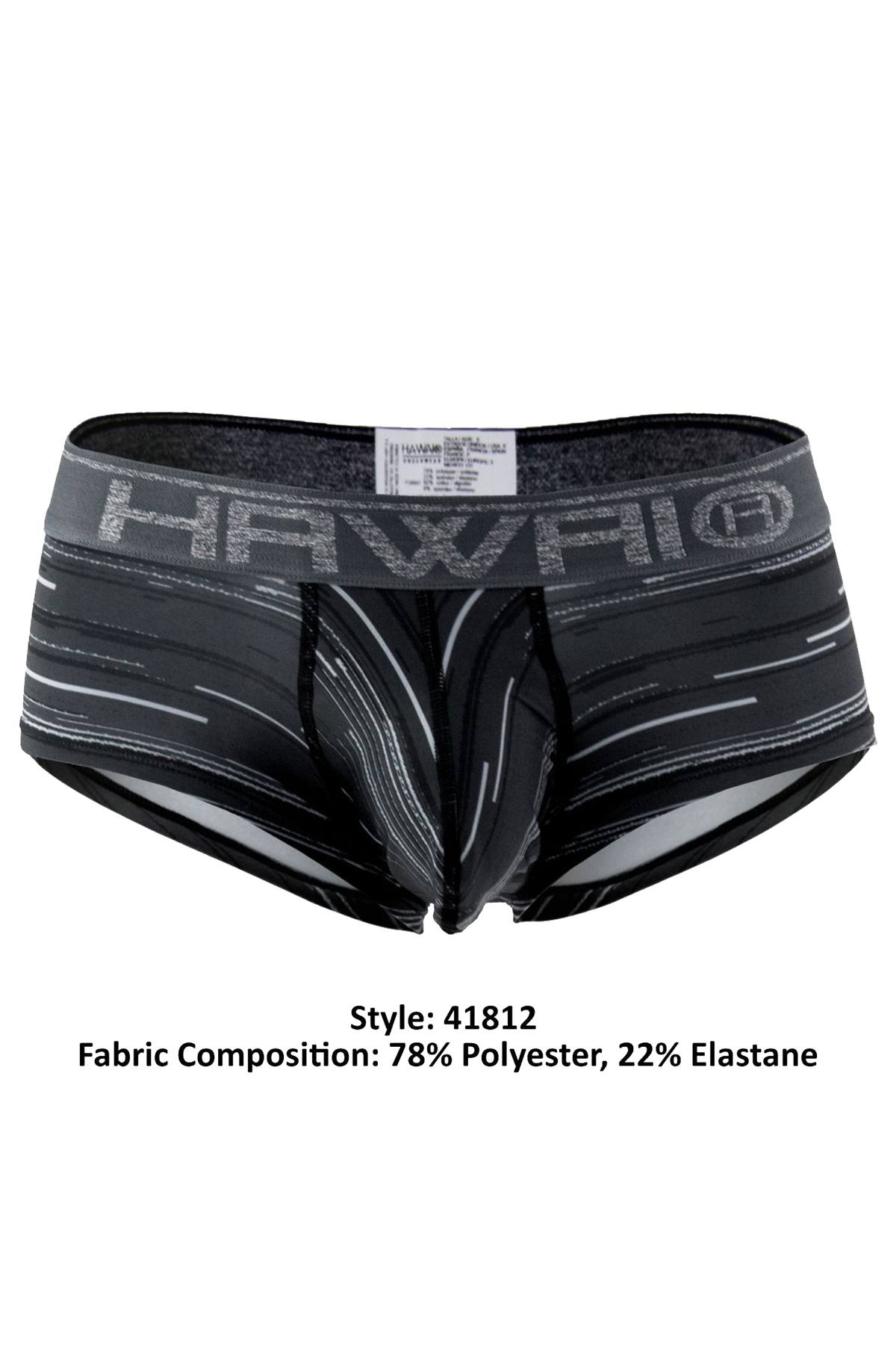 Hawai Black Psyche-Digital Printed Brief