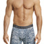Hawai Blue Heathered-Print Boxer Brief