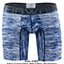 Hawai Blue Knit-Print Boxer Brief