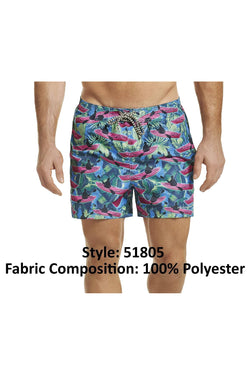 Hawai Blue Krazy Kayaks Printed Swim Short thumbnail 4