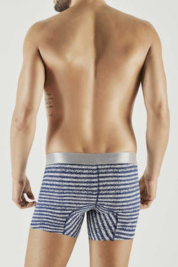 Hawai Blue Pixil Stripes Boxer Brief thumbnail 2
