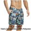 Hawai Blue Tropical Printed Boardshort