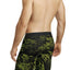 Hawai Green Claw-Scratch Printed Boxer Brief