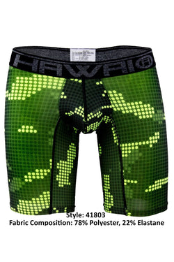 Hawai Green Digital Camo Print Boxer Brief thumbnail 3