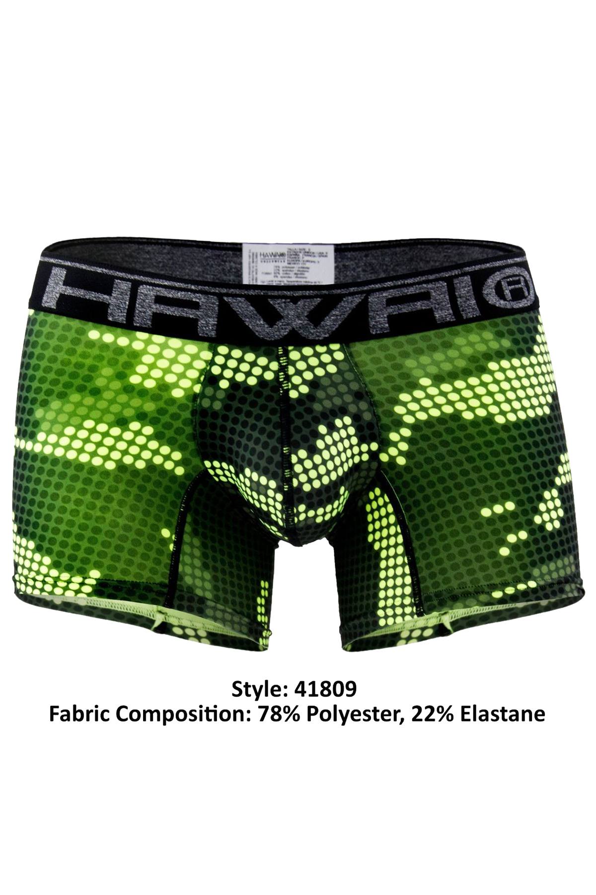 Hawai Green Digital Camo Print Trunk