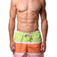 Hawai Green & Pink  51704 Swim Trunk Short