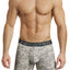 Hawai Grey Heathered-Print Boxer Brief