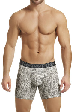 Hawai Grey Heathered-Print Boxer Brief thumbnail 1