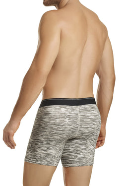 Hawai Grey Heathered-Print Boxer Brief thumbnail 2