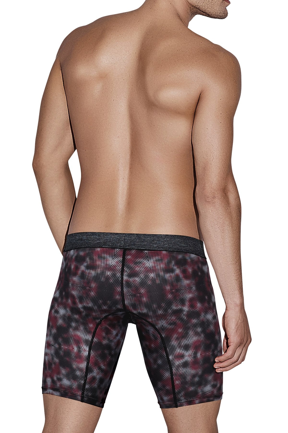 Hawai Grey/Multi Burn Blur Boxer Brief