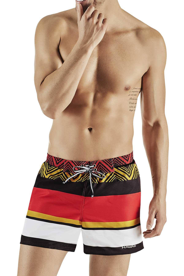 Hawai Orange 51701 Swim Trunk Short