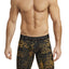 Hawai Orange Claw-Scratch Printed Boxer Brief