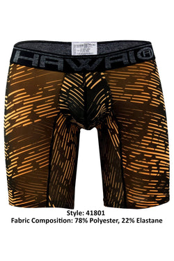 Hawai Orange Claw-Scratch Printed Boxer Brief thumbnail 3